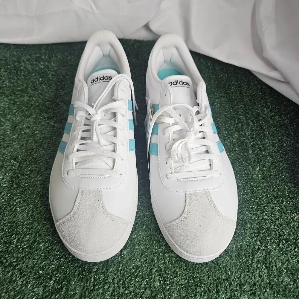 Adidas Mercedes AMG Petronas F1 Team Shoes Sneakers White Teal Men’s Sz 13 NEW